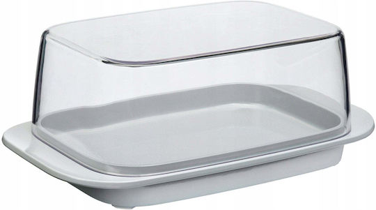 Lumarko Plastic Grey Butter Dish