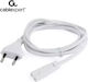 Cablexpert Euro / IEC C7 - Euro / IEC C7 Cable 1m Λευκό PC-184/2-W