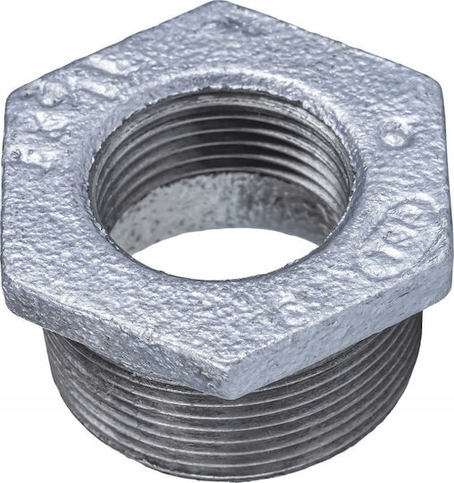 Съединител Гайка-Нишка Свиване Agaflex 2 1/2 X 1 Ocynk