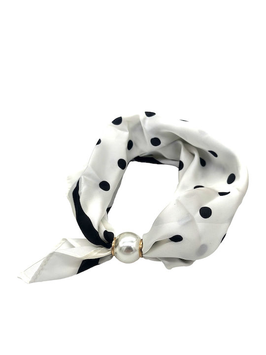 Gift-Me Women's Silk White Shawl