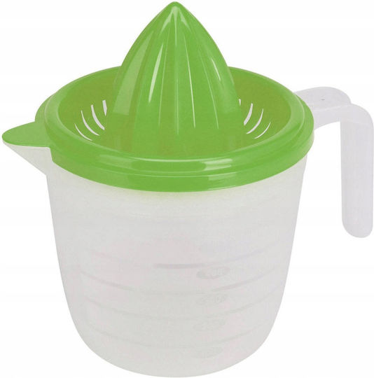 Excellent Houseware Handpresse Zitronen Orange aus Kunststoff in Gelber Farbe