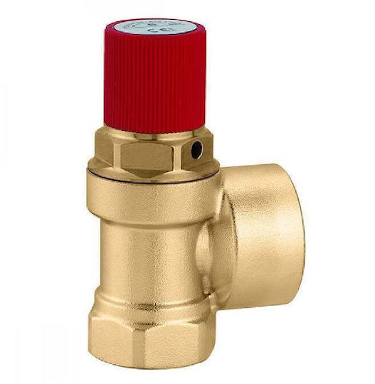 Caleffi Valvă De Siguranță Cu Două Căi ¾" Din Alamă Pentru Cazan