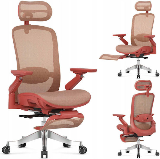 Mark Adler Leadpro 8.7 Scaun de Birou cu Masaj și Brațe Reglabile Roșu Mark Adler Leadpro 8.7 Scaun de Birou cu Masaj și Brațe Reglabile Roșu