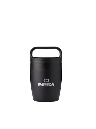 Emerson Thermos Glass Plastic Stainless Steel BPA Free 250ml Eco