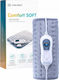 Meriden Electric Heating Pad Pillow Grey 40x30cm