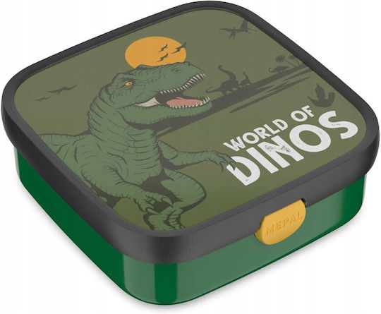 Rosti Mepal Campus Kunststoff Kinderlebensmittelbehälter Dinosaurier 1,65l 18,2 x 18,2 x 6,1cm