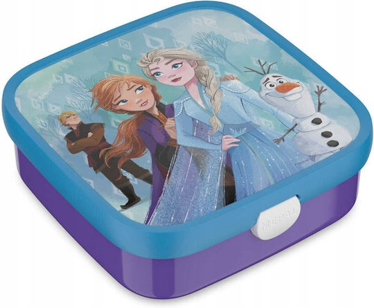 Rosti Mepal Campus Plastic Kids' Food Container Frozen 1.65 Litre Multicolour 18.2 x 18.2 x 6.1 cm