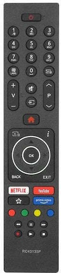 Compatible Remote Control for Finlux, Vestel, Telefunken, Blaupunkt, Hitachi and JVC TVs