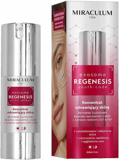 Miraculum Exosome Regenesis Jugend-Code Anti-Aging Serum für Gesicht mit Hyaluronsäure 30ml