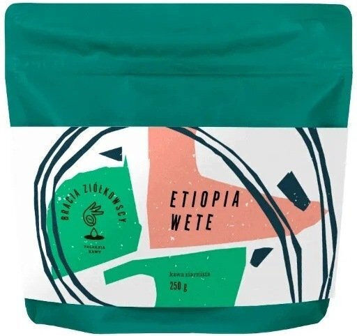 Bracia Ziółkowscy Filterkaffee Arabica Äthiopien in Körner 250g