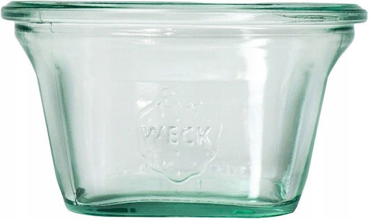 Weck Set 1 Piece / 6 Pieces General Use Glass Jars with Lid 6x6cm 1 Piece / 6 Pieces