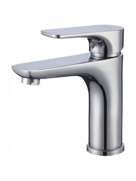 Hydroland Миксер Батерия За Умивалник Сребриста