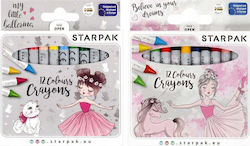 Κηρομπογιές Starpak 12 Τεμάχια Balerina