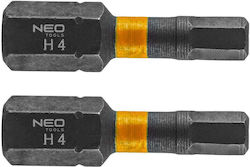 Neo Tools Set 2 Screwdriver Bits