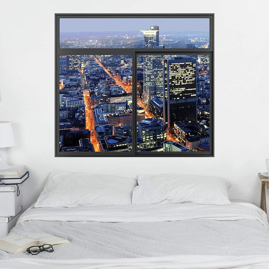 3D Wandsticker Frankfurt By Night 100x111cm