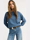 Kimberly Lang Damen Sweatshirt Blau