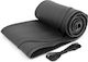 Stitch-on Steering Wheel Cover Eco Leather Black 65