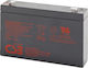 CSB UPS-Batterie mit Gewicht 9Ah und Spannung 6V