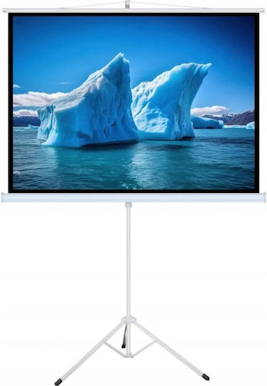 Οθόνη Προβολέα Art Ta-84 Manual Tripod 84" 213x213cm 1:1