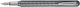 Stifflex Fountain Pen Medium Silver Made Of Aluminum