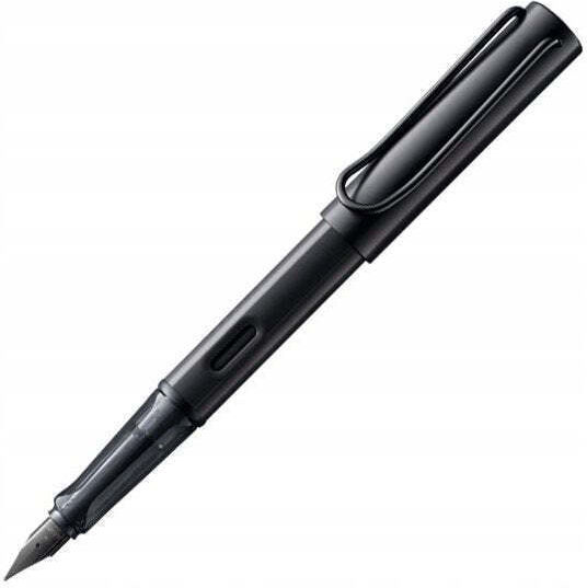 Lamy Al-star 071 Stilou de Scris Medium Negru din Aluminiu cu Cerneală Neagră