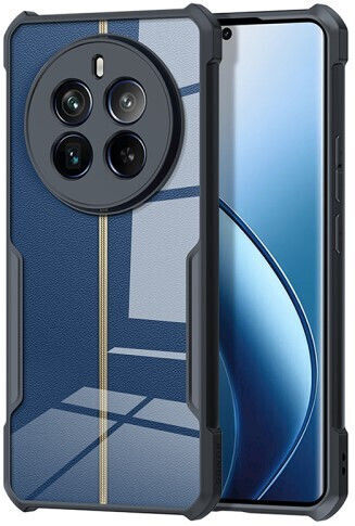 Xundd Back Cover Silicone Plastic Black Realme 12 Pro