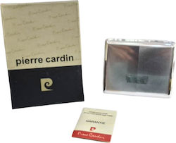 Metallische Zigarettenschachtel Pierre Cardin Silber 10x9x2cm 99200-210