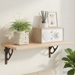 vidaXL Heavy Duty Shelf Support Made of Stainless Steel in Bronze Color 145x145mm 12pcs 42038907