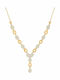 Senzio Belibasakis Halskette aus Gold 14K mit Zirkon