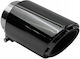 Poujoulat Exhaust Termination Type 53 101mm Inlet 70mm Black Chrome