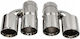 Poujoulat Kaminrohr Abschluss Typ: 27 101mmx2 Eingang 67mm Set