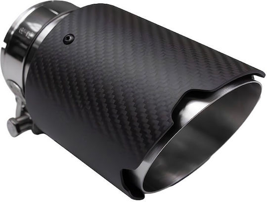 Poujoulat Kaminrohr 89mm Anschluss 70mm Carbon Matt