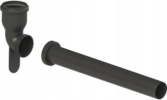 Almeva Starr Flex Geringe Renovierungs Ecke Dn60/80 UV Stabile Schwarze
