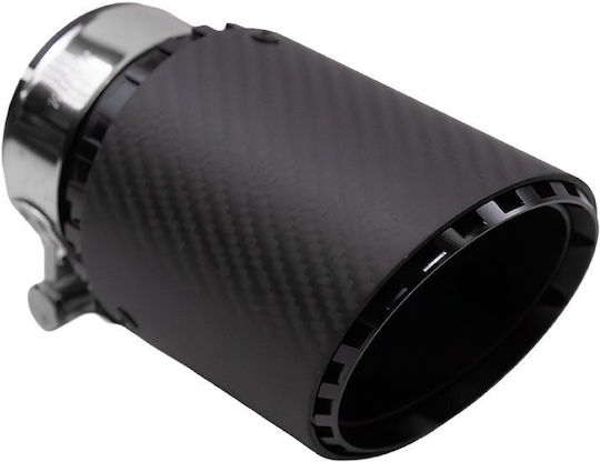 Poujoulat Kaminrohr 89mm Anschluss 70mm Carbon Matt