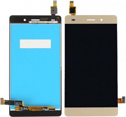 Huawei P8 Lite Lcd+touch Screen W O Frame Gold Grade A