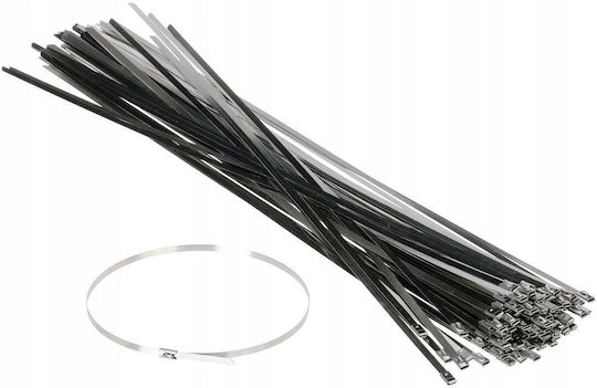 Delta Metallische Kabelbinder 450mmx4.6mm (100 Stück)