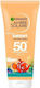 Garnier Ambre Solaire Kids SPF50 SPF50+ Водоустойчив Бебешки Слънцезащитен Крем Емулсия за Лице 100ml