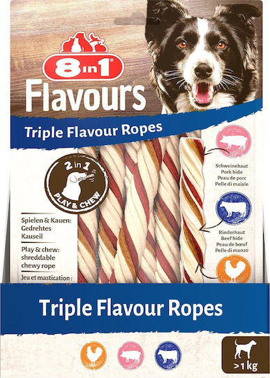 8in1 Dog Treats in Stick with Beef Pork Chicken Meat Milk and Cereals