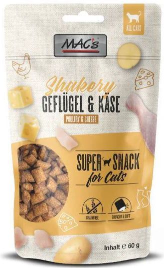 Mac's Cat Shakery Snack Chicken & Cheese 60g