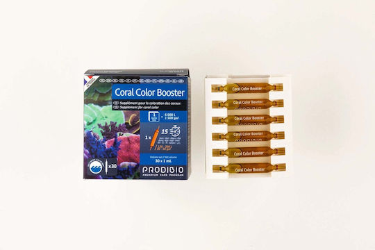 Prodibio Coral Color Booster 30 Ampoules Growth Coloring Marine Aquarium