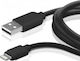 SBS USB-A to Lightning Cable 15W White 1m