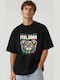 T-shirt Μαύρο