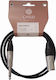 Onsei XLR кабел мъжки - Черен 1m ON-I32810
