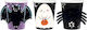 Paper Glasses Spooky Friends 6 Pieces