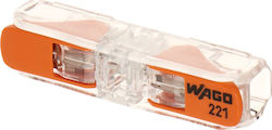 Wago Презходна електрическа клема Wago-221-2411*p6 Wago Презходна електрическа клема Wago-221-2411*p6