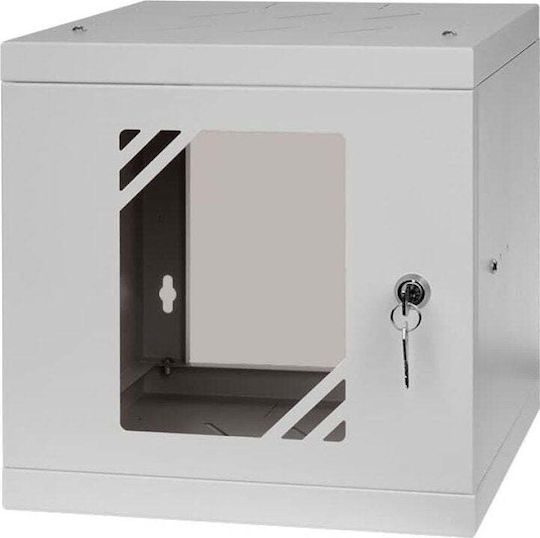 Stalflex Wandmontierter Rack-Schränke 6U 29,2x30x30cm Graues