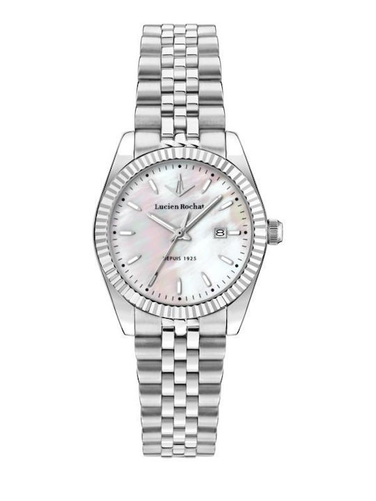 Lucien Rochat Womens Watch 31mm Battery With Silver Steel Bracelet