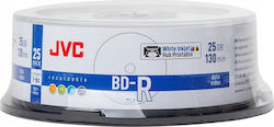 JVC Записваеми BD-R 25GB 25бр JVC Записваеми BD-R 25GB 25бр