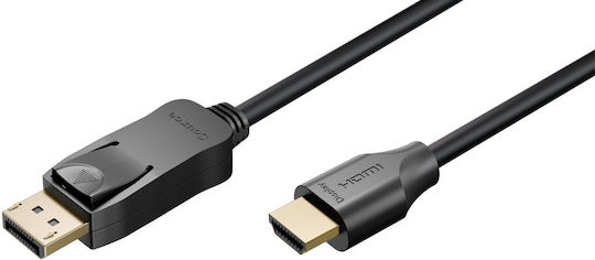 Goobay 80524 Кабел DisplayPort мъжки - 1m Черен