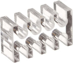 Gelid Χτένα 8pin Διάφανη